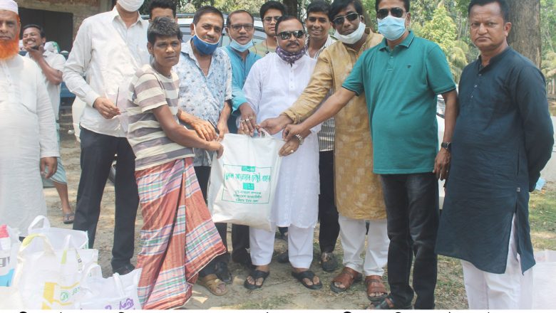 উত্তর জেলা আওয়ামীলীগ নেতা বাহার চৌধুরীর উদ্যোগে ইফতার সামগ্রী ও ঈদ উপহার বিতরণ