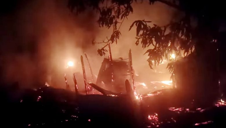 সৈদালি গ্রামে আগুন, প্রায় ৭০ লক্ষ টাকার লোকশান।