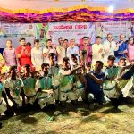 মঘাদিয়ায় ফুটবল টুর্নামেন্টের ফাইনাল ও পুরষ্কার বিতরণ অনুষ্ঠিত।